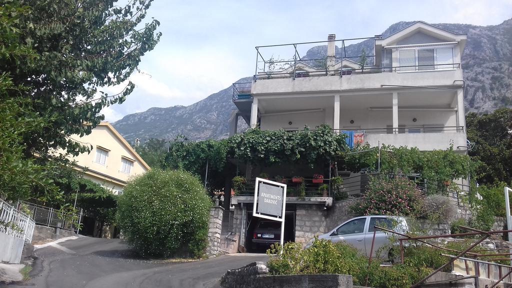 Apartments Dakovic Котор Екстериор снимка